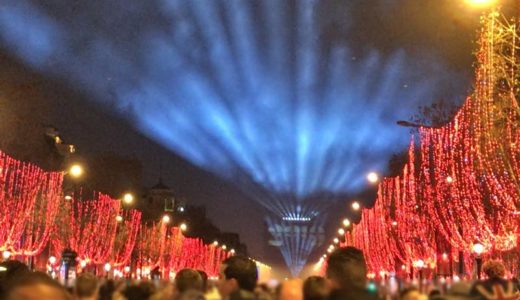 パリ・凱旋門での年越しを楽しみました！　〜2019年ニューイヤーイベントを詳細レポート【2018年12月-2019年1月・パリ・フランクフルト旅行】14