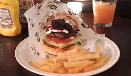 【恵比寿・ハンバーガー】バーガーマニア・恵比寿店　〜アメリカンチェリーとクリームチーズのハンバーガーが美味しかった♪