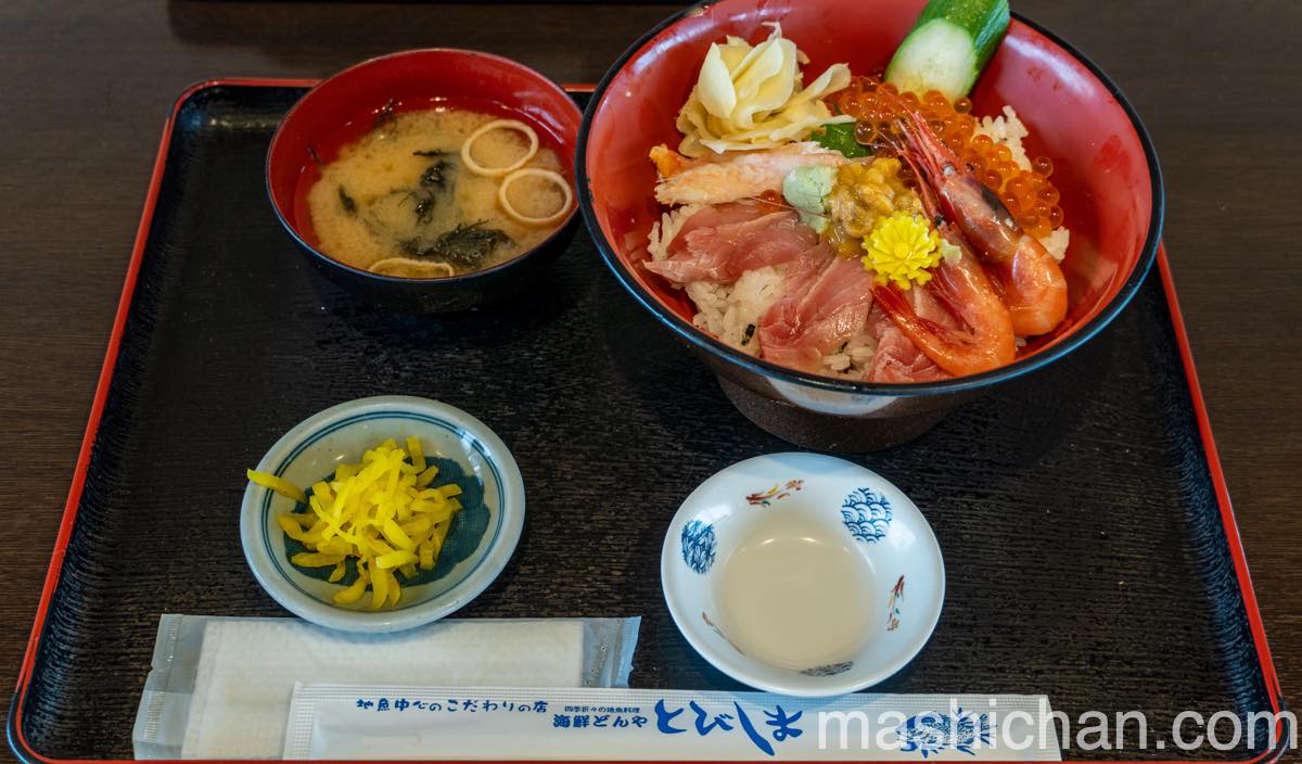 山形 酒田 海鮮 海鮮どんや とびしま 日本海のすぐ近く ランチで海鮮たっぷりの丼 ましちゃんのブログ