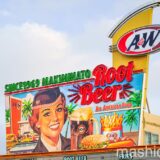 【沖縄・ハンバーガー】A&W 牧港店　〜沖縄ファーストフード、名物「ルートビア」をちょっとだけ飲んでみた！
