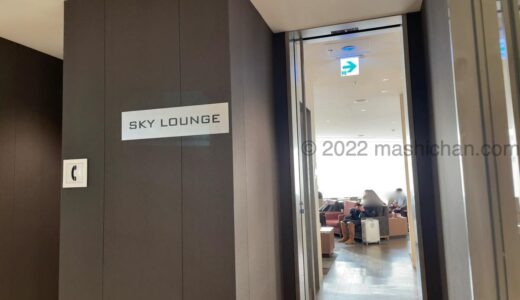【空港ラウンジ】SKY LOUNGE（羽田空港 第3旅客ターミナル）　〜クレジットカード所有で無料利用できます